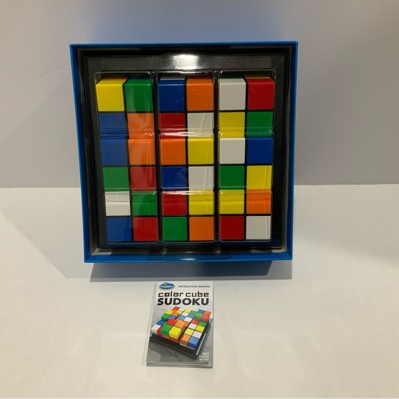 ThinkFun Color Cube Sudoku - Using Colors Instead of Numbers! For Ages 8+ NEW! - Picture 4 of 4